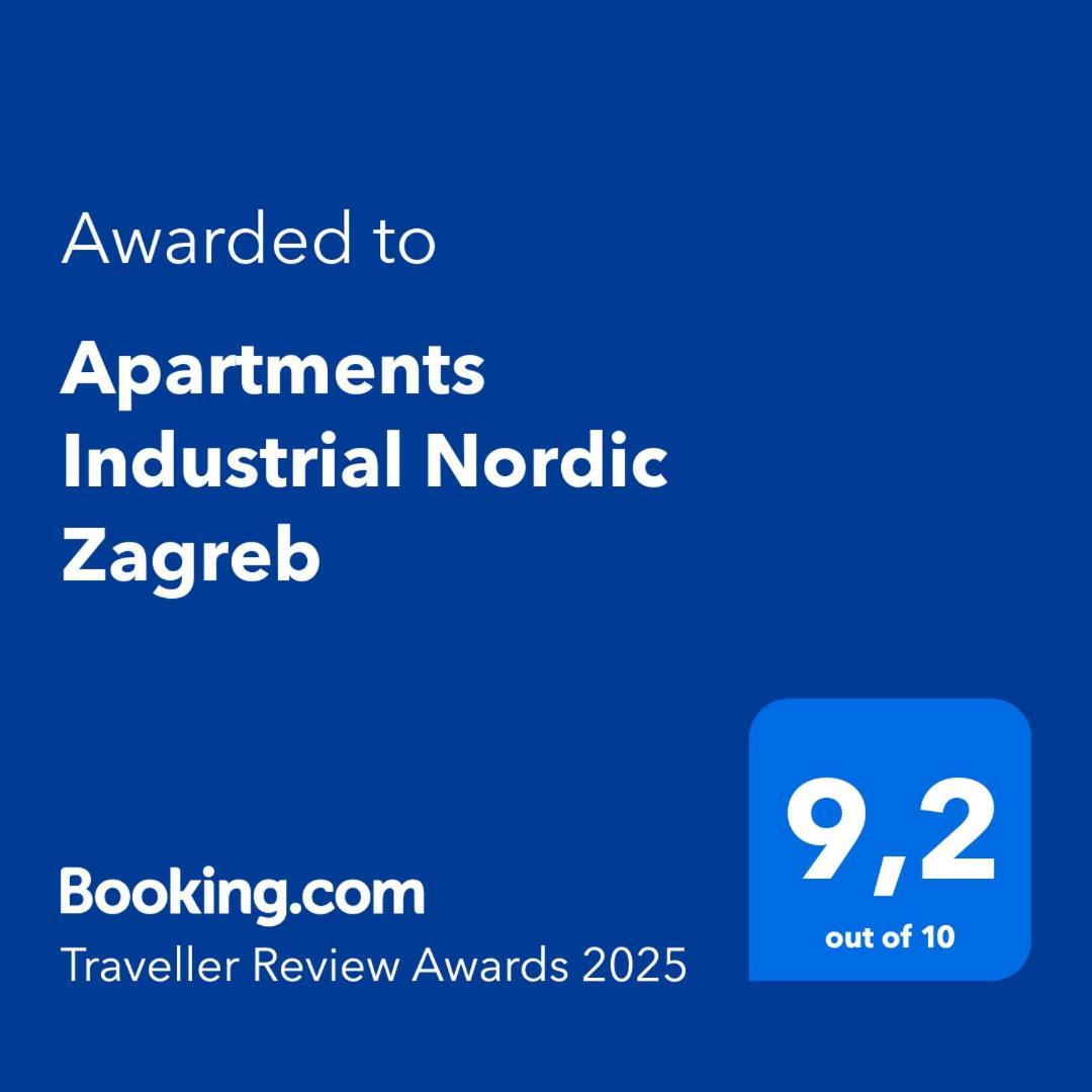 Apartments Industrial Nordic Загреб Экстерьер фото